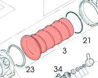 3) Inner assembly